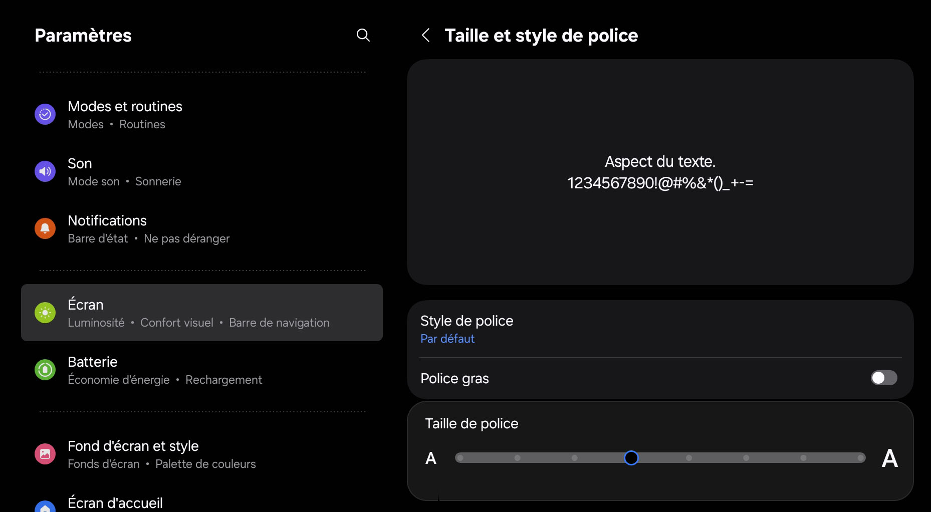 Tablette 1 - Police